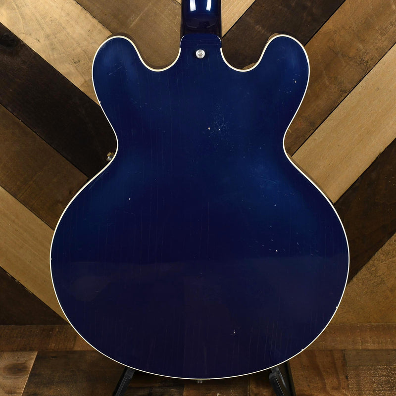 Gibson Custom Made 2 Measure ES 345 Aged Candy Apple Blue - Used