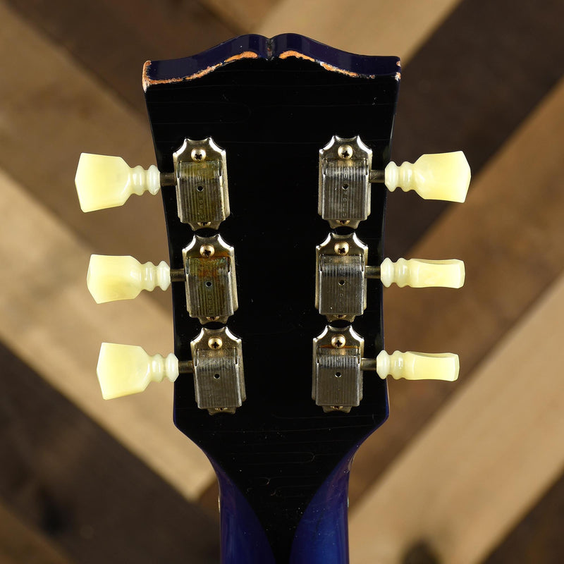 Gibson Custom Made 2 Measure ES 345 Aged Candy Apple Blue - Used