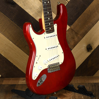 Fender Left Hand Highway One Stratocaster Red With Case - Used