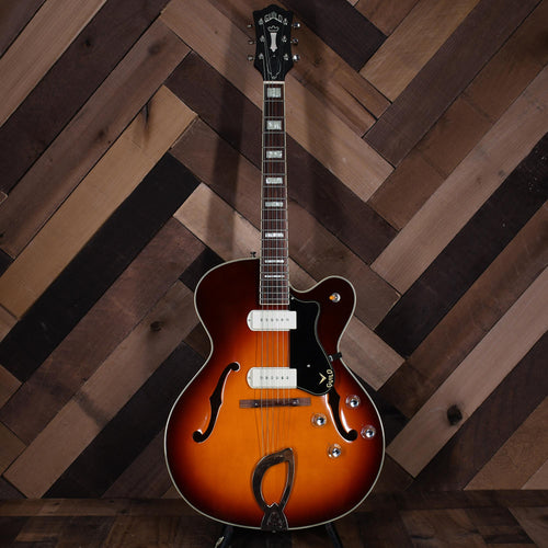 Guild Newark Street X-175 Manhattan Hollowbody Electric, Antique Burst