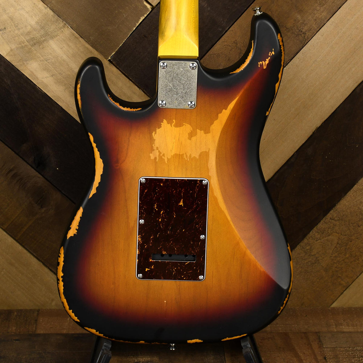 Vintage Icon Series Relic Strat 3-Tone Sunburst - Used