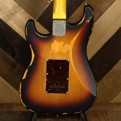 Vintage Icon Series Relic Strat 3-Tone Sunburst - Used