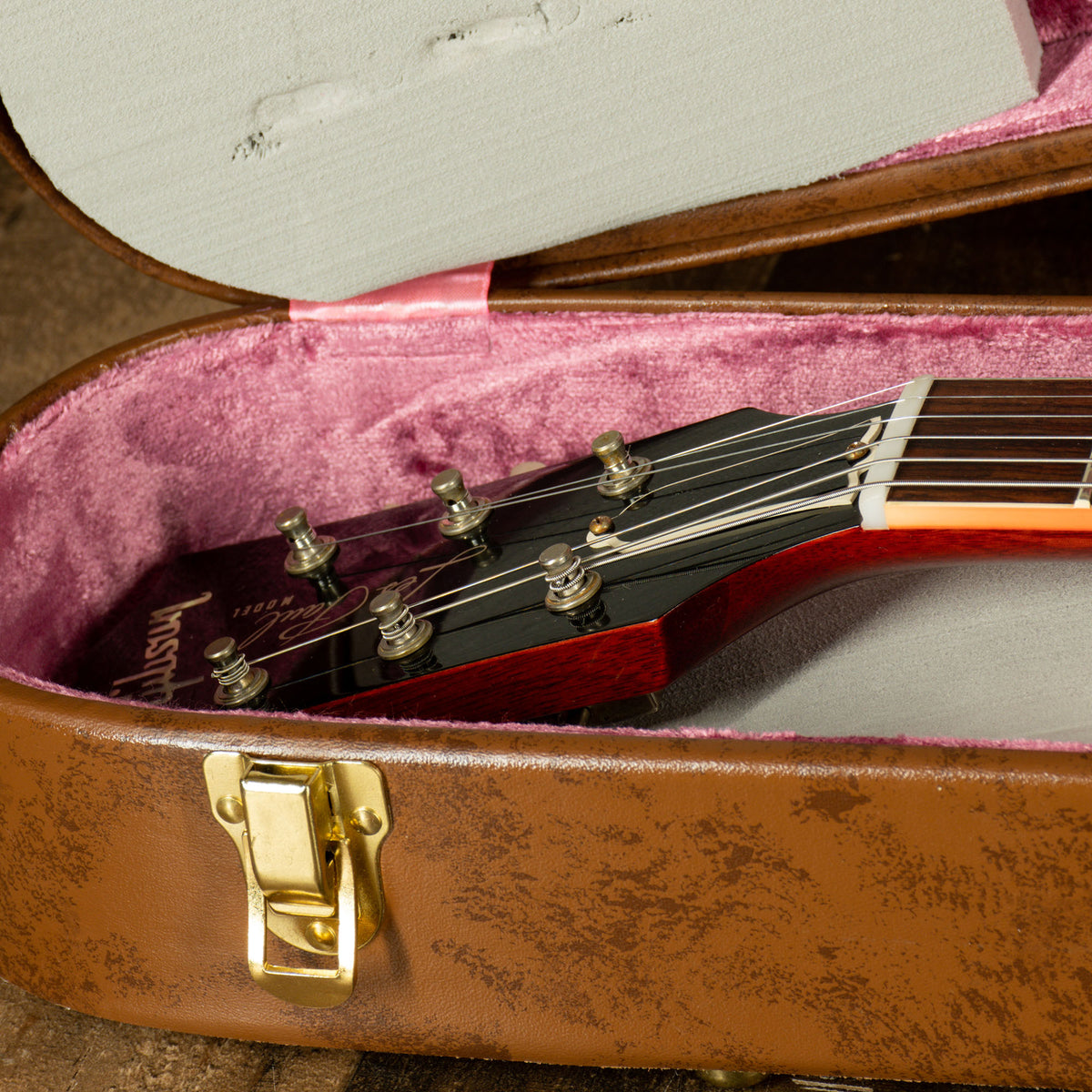 Gibson Custom 2019 60th Anniversary '59 Les Paul Electric Guitar, Deep Cherry Sunburst With OHC - Used