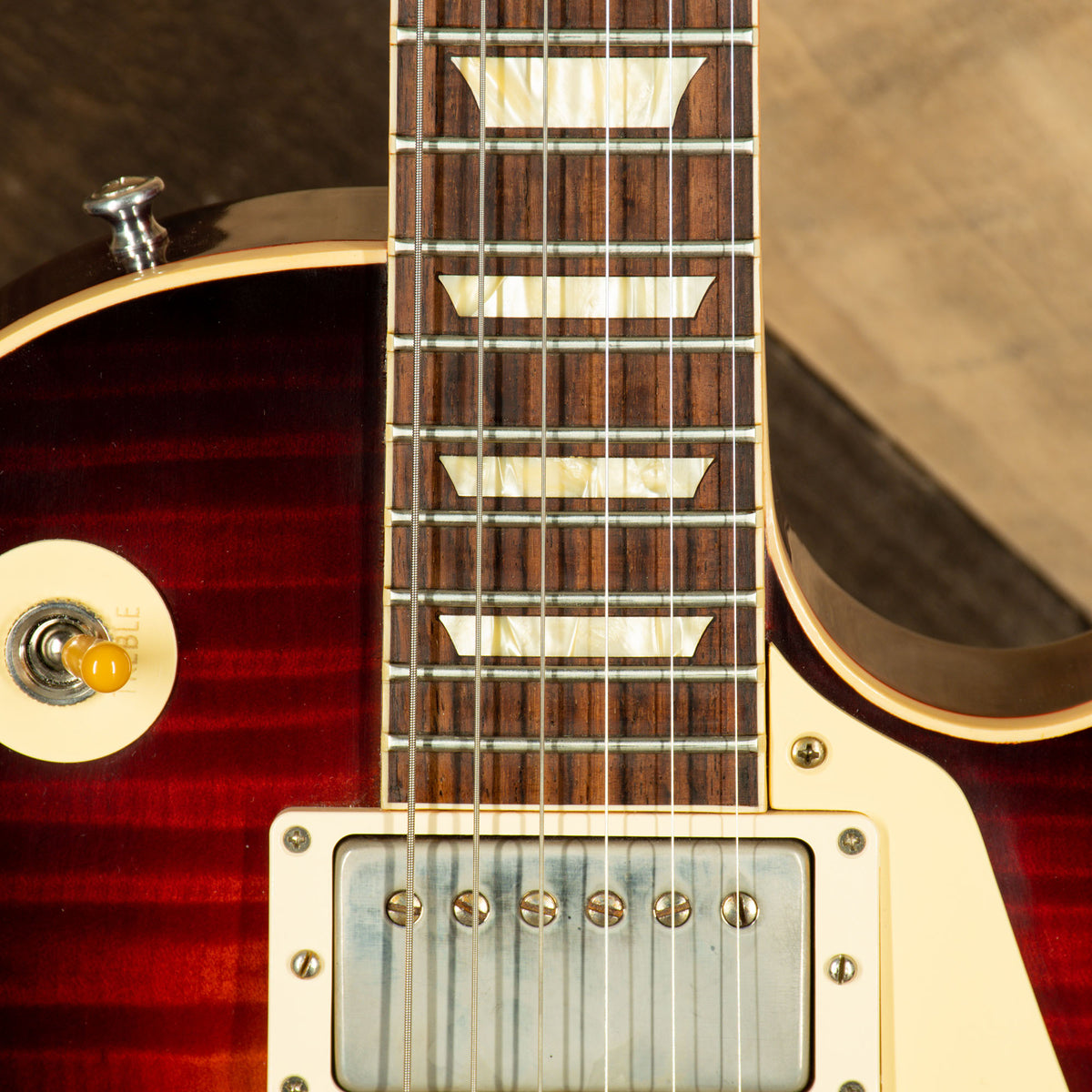 Gibson Custom 2019 60th Anniversary '59 Les Paul Electric Guitar, Deep Cherry Sunburst With OHC - Used