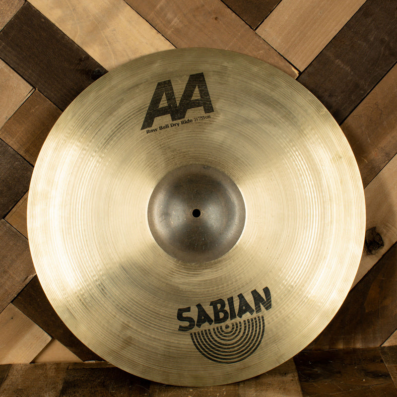 Sabian 21" AA Raw Bell Ride Cymbal - Used