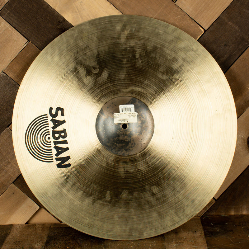 Sabian 21" AA Raw Bell Ride Cymbal - Used