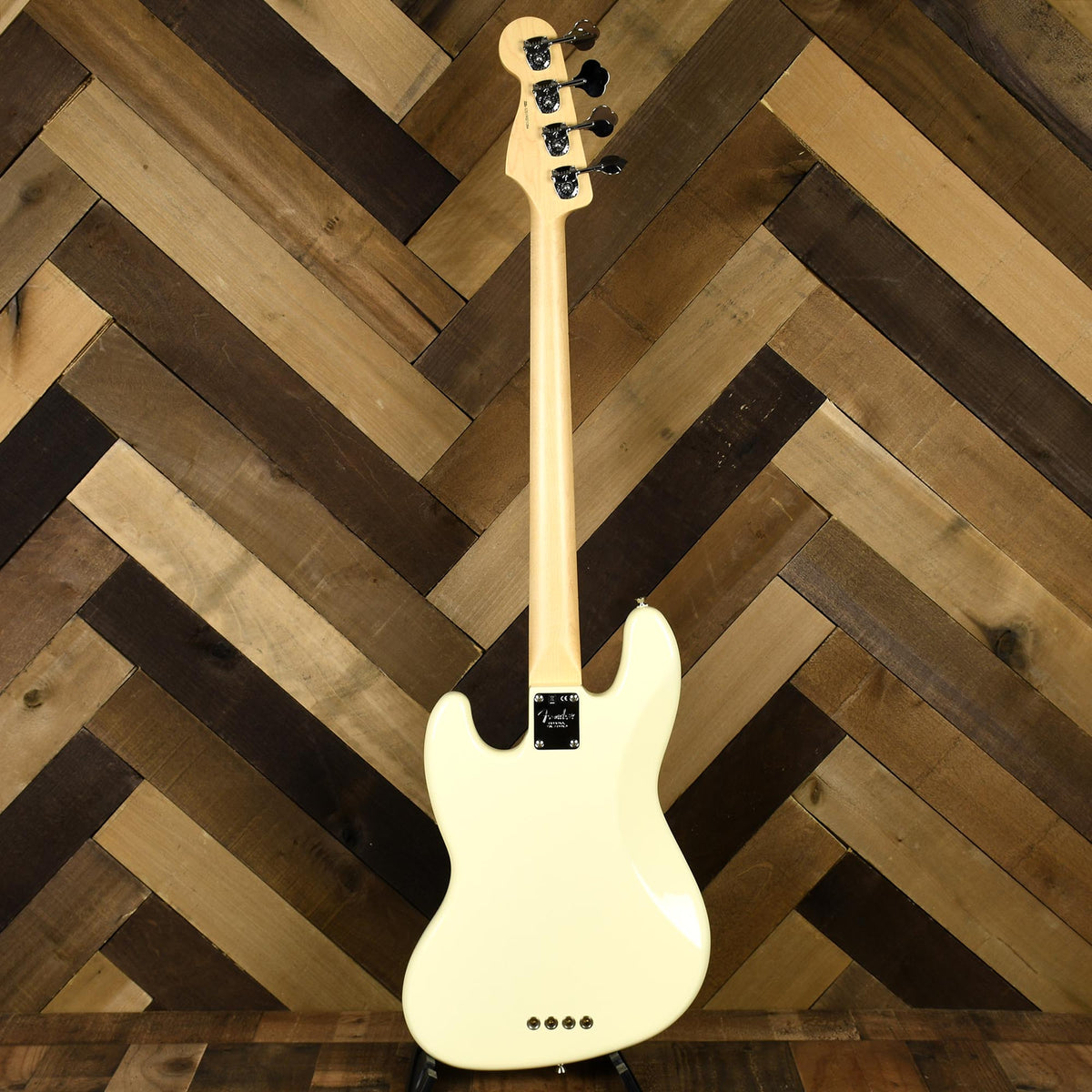 Fender AM Pro Jazz Bass Olympic White With OHSC - Used