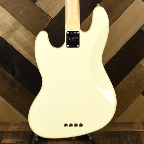 Fender AM Pro Jazz Bass Olympic White With OHSC - Used