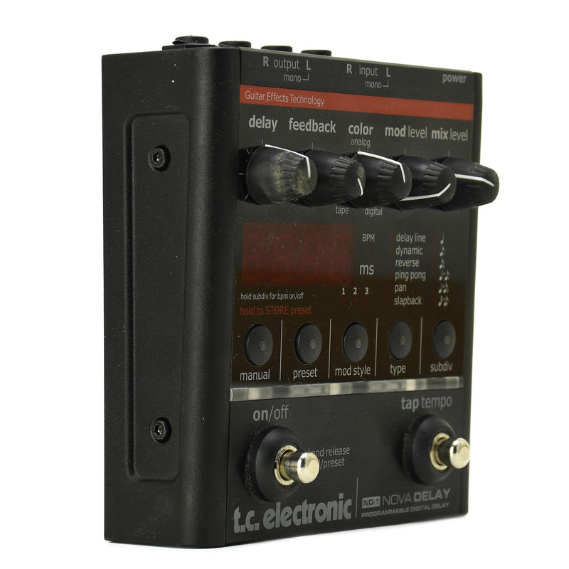 tc electronic nd 1 nova delay guitar pedal TC Electronic ND-1 Nova Delay No Power Supply