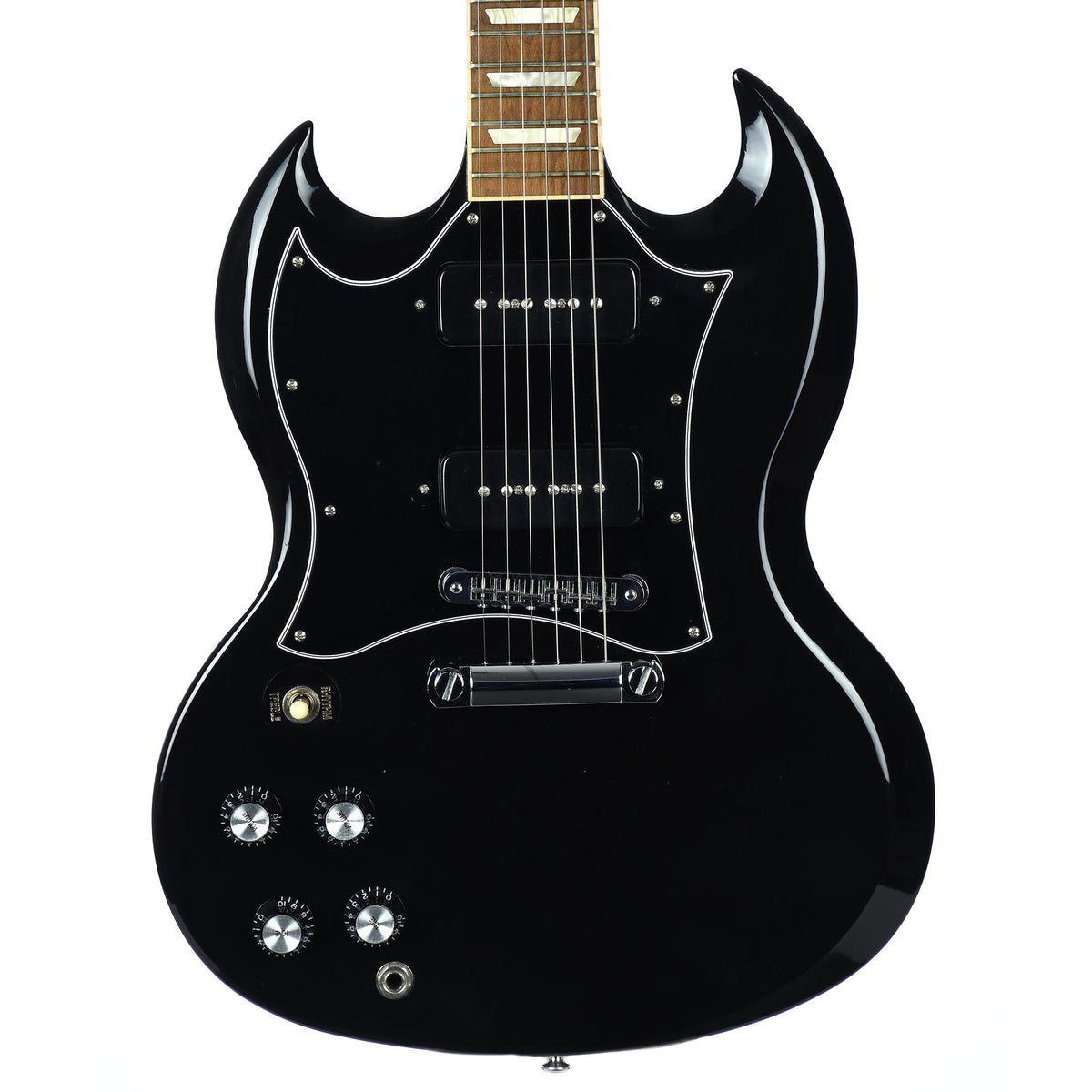 Gibson 2012 Lefty SG Standard P90 Ebony With Ohsc - Used