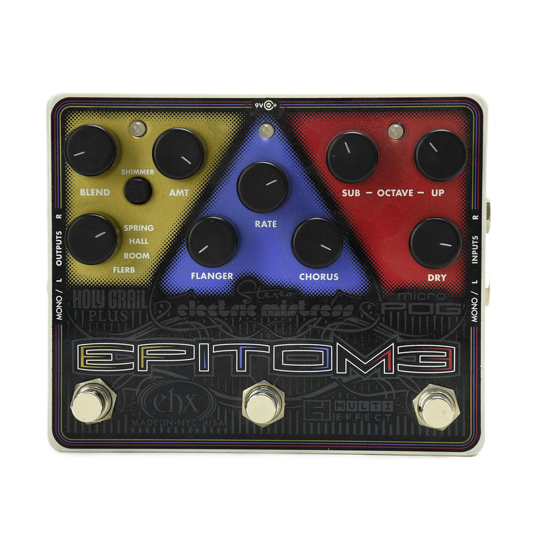 Electro Harmonix Multi-Effects Pedal: Micro Pog, Stereo Electric Mistress, Holy Grail Plus - Used