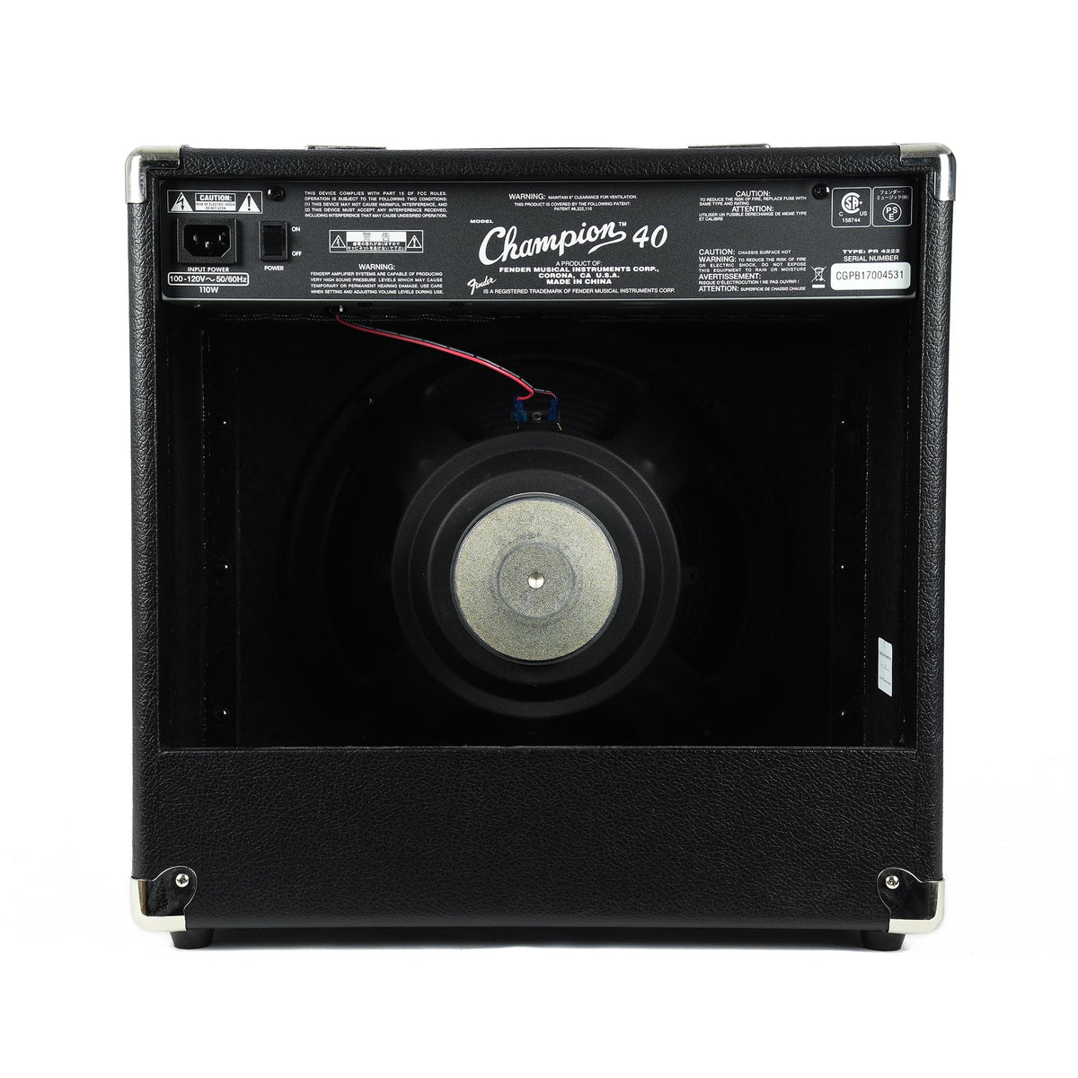 Fender Champ 40 Solid State Combo - Used