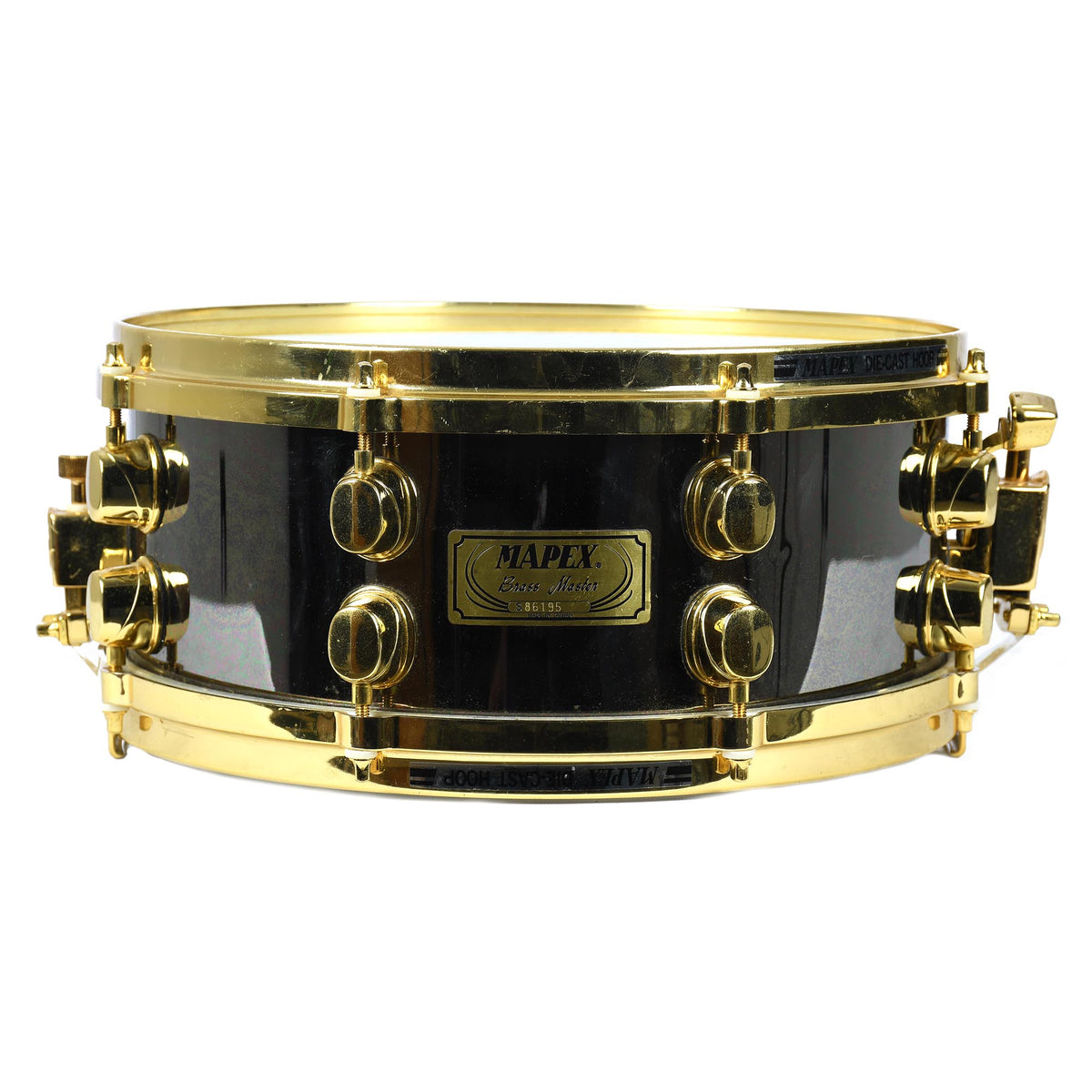 Mapex Brassmaster 6.5x14 Snare Black - Used