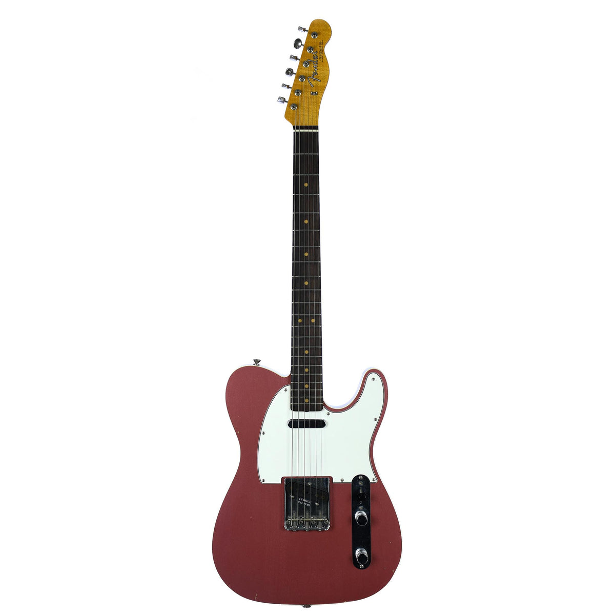 Fender Custom Shop 63' Journeyman Relic Tele - Aged Burgundy Mist - Used