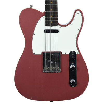 Fender Custom Shop 63' Journeyman Relic Tele - Aged Burgundy Mist - Used