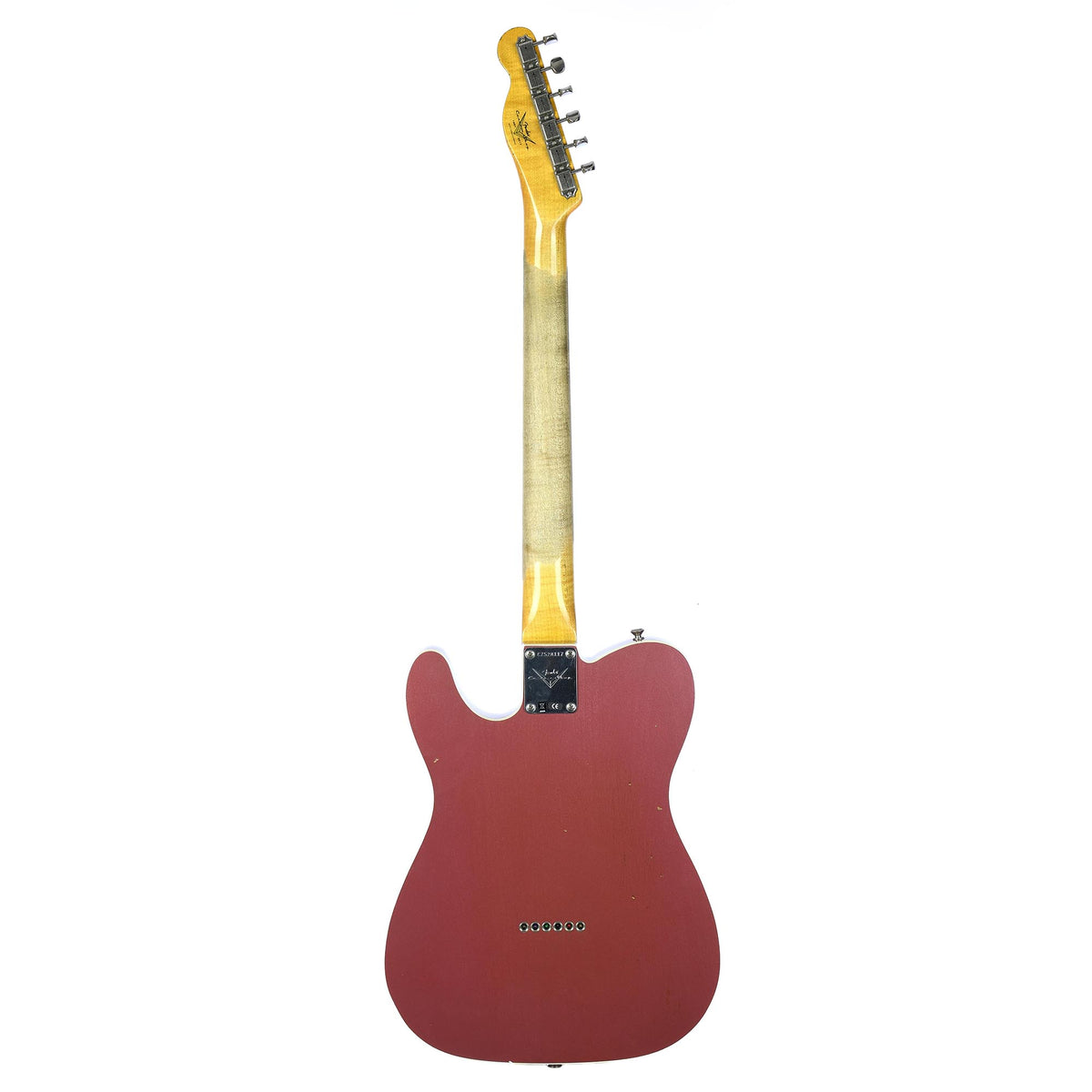Fender Custom Shop 63' Journeyman Relic Tele - Aged Burgundy Mist - Used