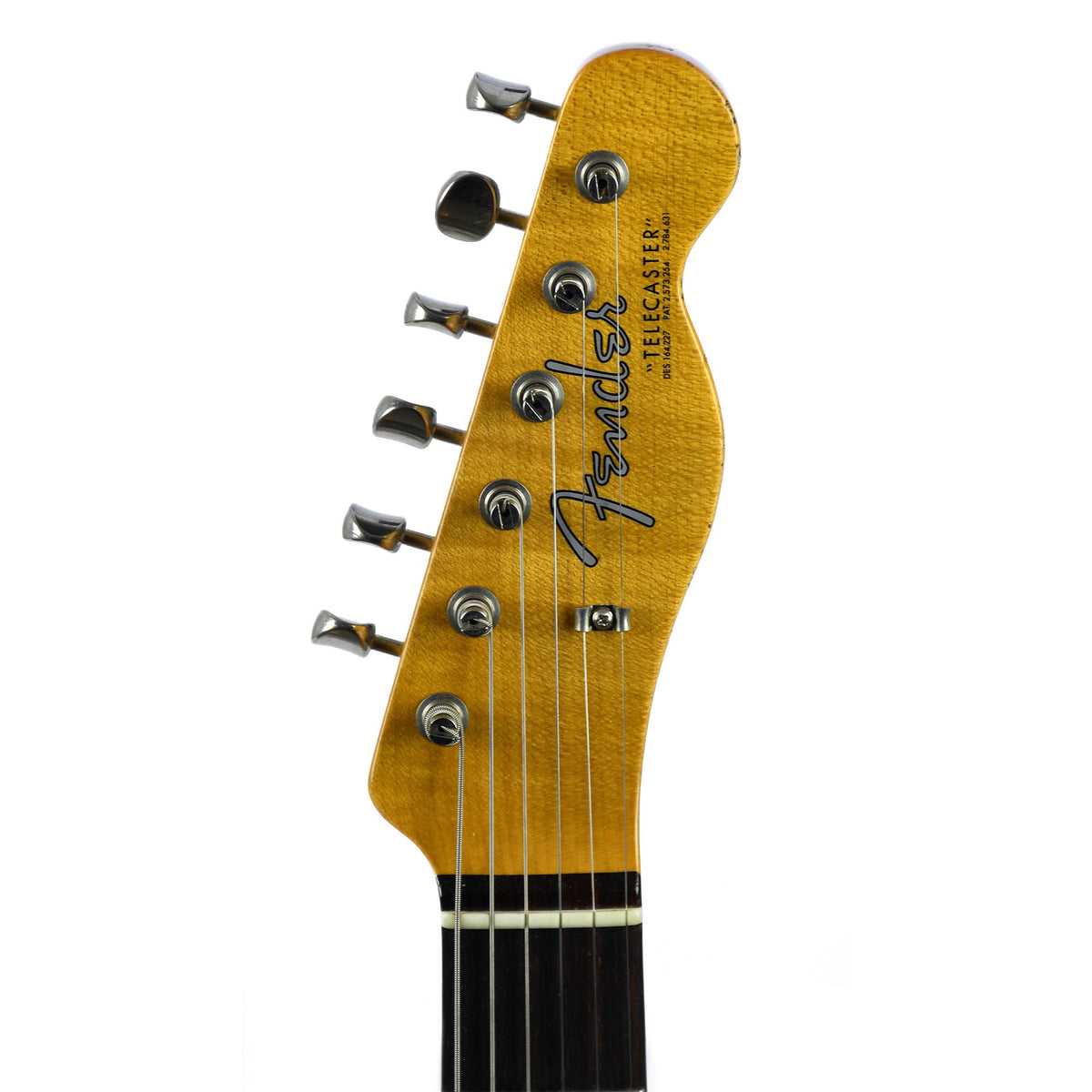Fender Custom Shop 63' Journeyman Relic Tele - Aged Burgundy Mist - Used