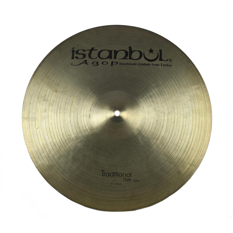 Istanbul 17" Agop Traditional Thin Crash - Used