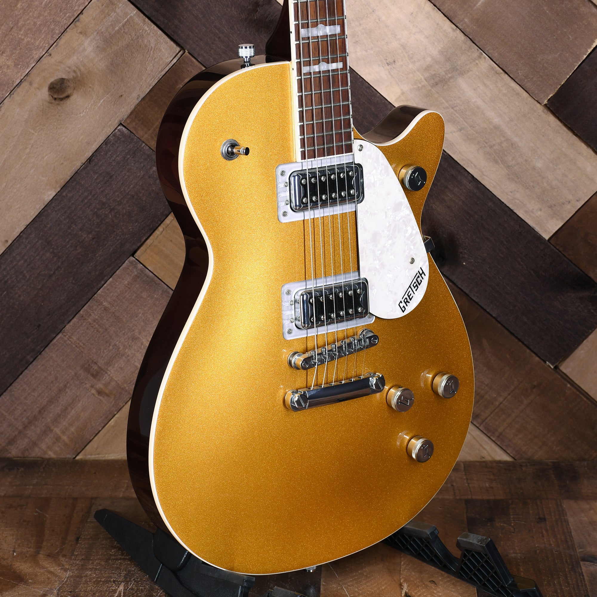 Gretsch 2014 G5438 Electromatic Pro Jet - Gold - Used – Russo Music