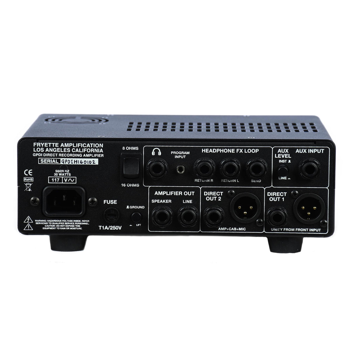 Fryette Valvulator Recording Amp With DI - Used