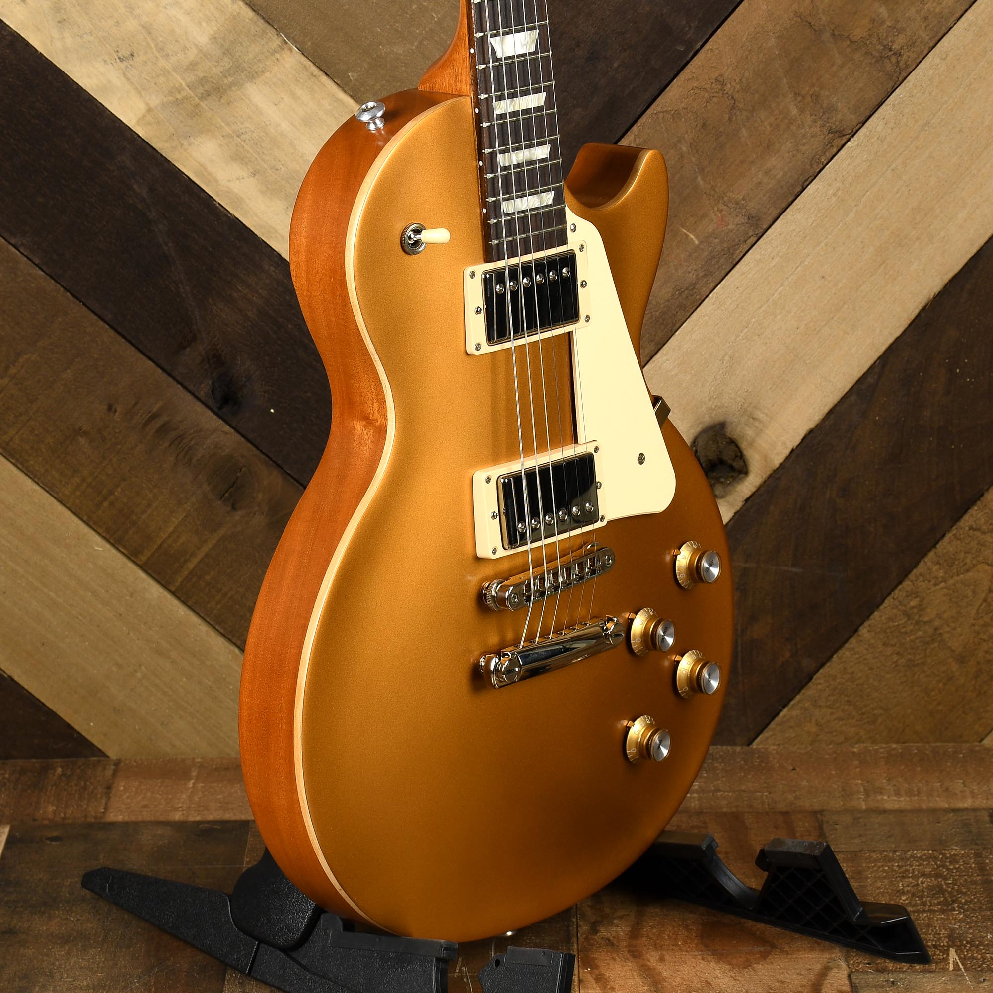 Gibson 60's Tribute Les Paul Studio Satin Goldtop With Gig Bag