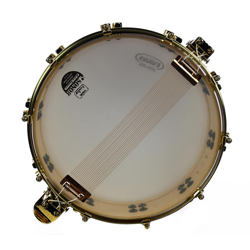Sonor 14x5 Artists Series Snare Maple And Scandinavian Birch Veneer - Used