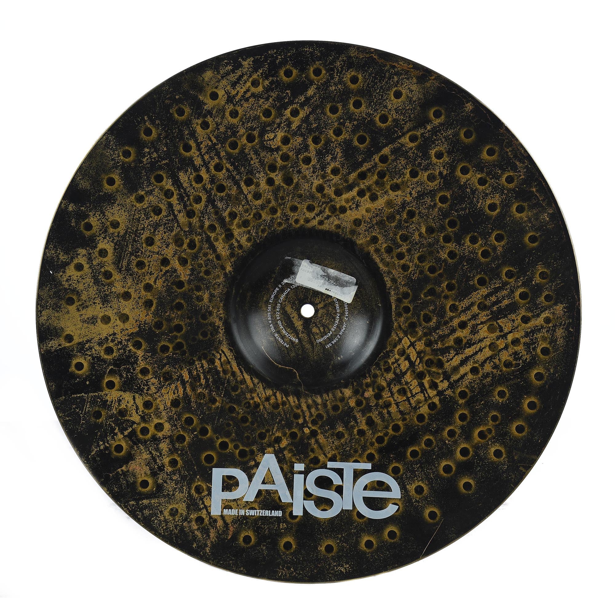 Paiste 20 Inch Dark Metal Signature Ride - Used – Russo Music