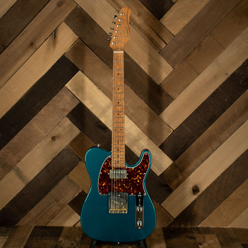 2018 Suhr Custom Classic T Ocean Turquoise Metallic With Deluxe Gig Bag - Used