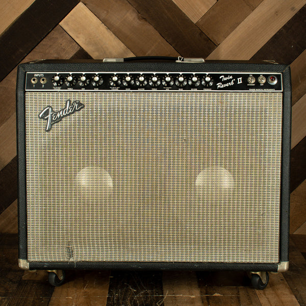 Fender 1983 Twin Reverb II 2 Channel 105W 2x12 Combo
