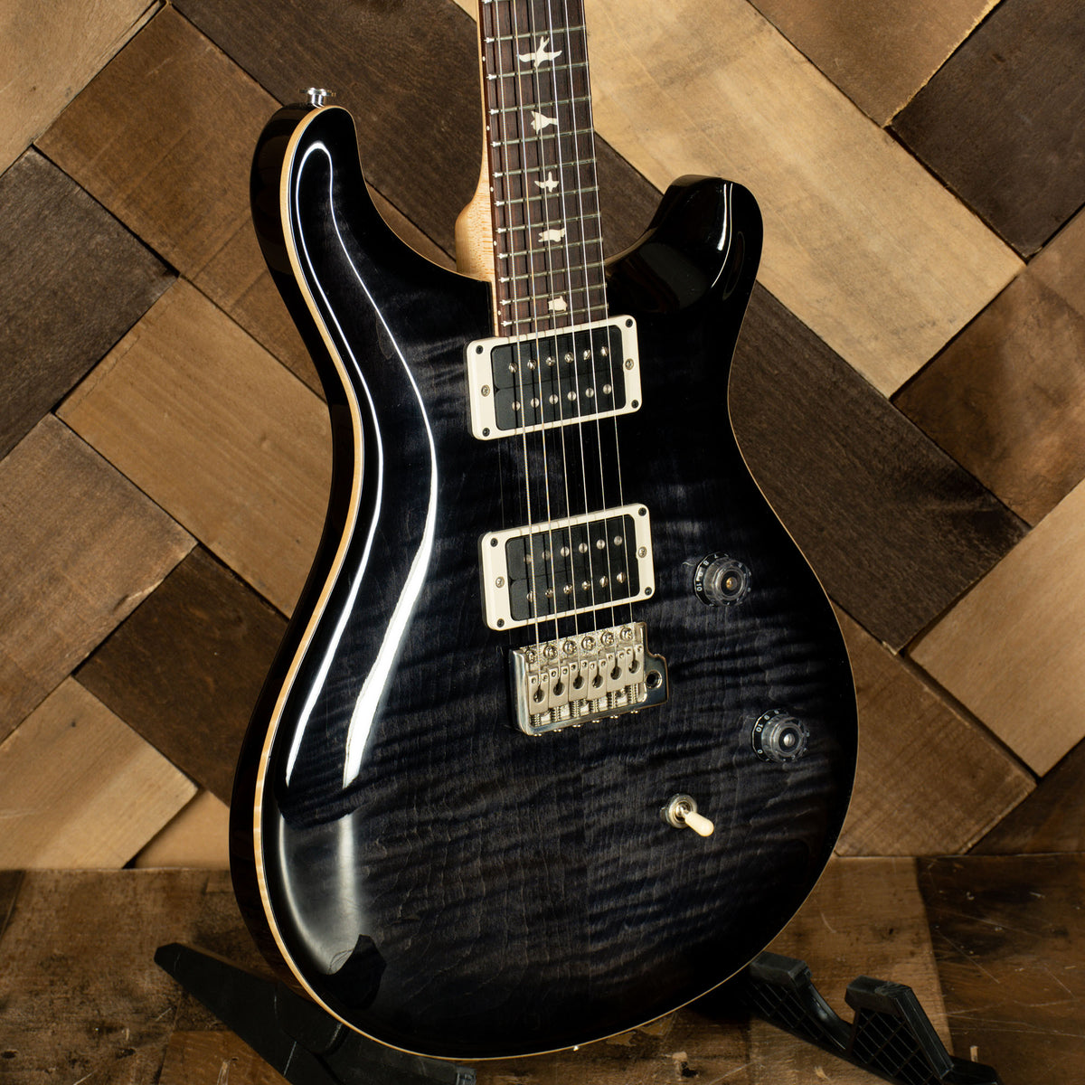 PRS 2021 CE-24 Electric Guitar, Charcoal Burst With OGB - Used