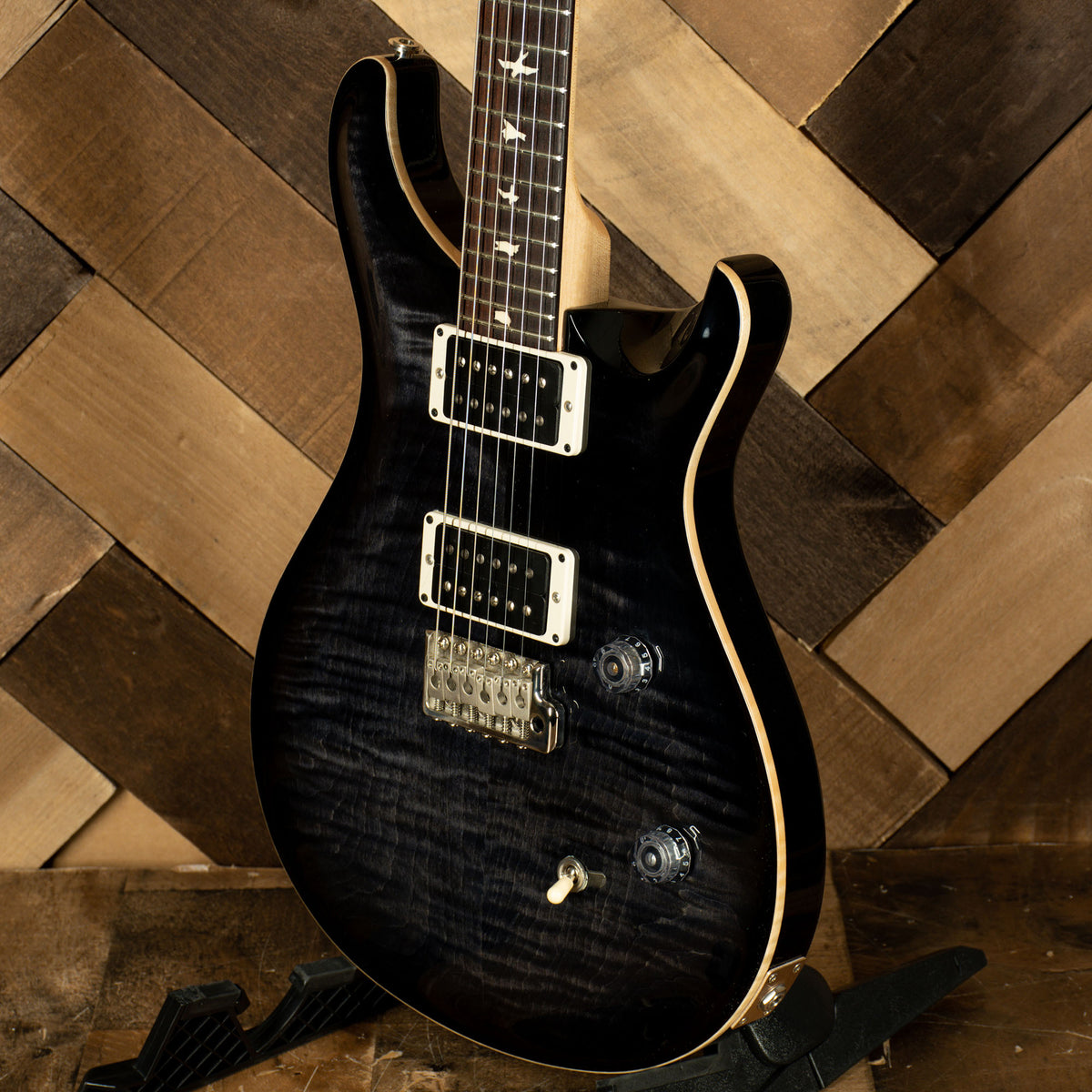PRS 2021 CE-24 Electric Guitar, Charcoal Burst With OGB - Used