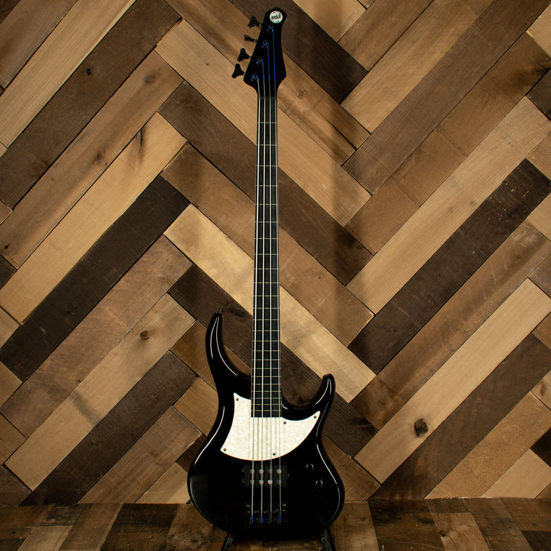 MTD 2003 Kingston Artist 4 Fretless Bass Guitar, Black - Used