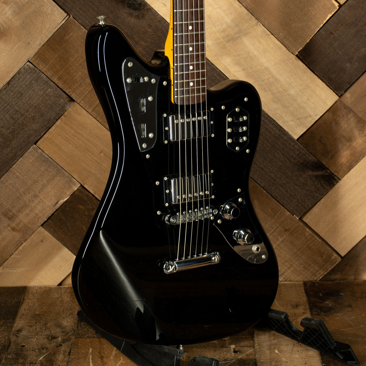 Fender 2005 Jaguar Special Electric Guitar, HH, CIJ Black - Used