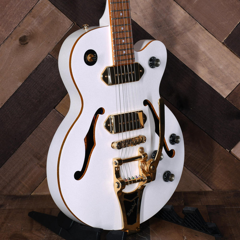 Epiphone 2018 Wildkat Royale With Bigsby And Roller Bridge Pearl White - Used