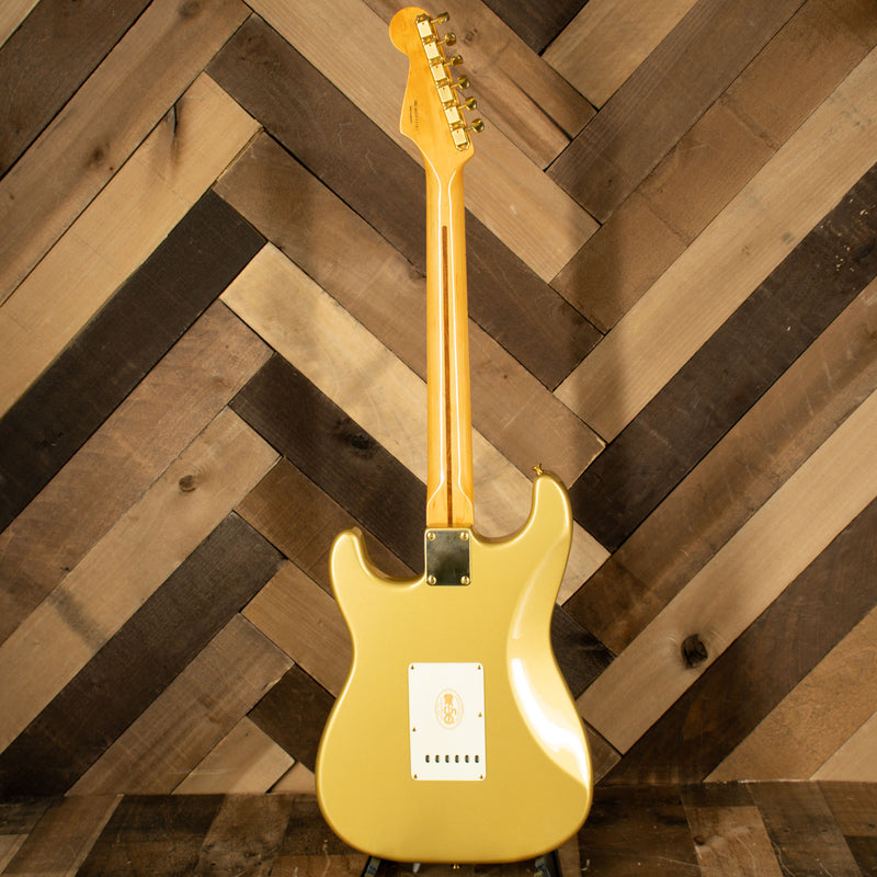 Fender 2004 50th Anniversary Stratocaster Electric Guitar, Aztec Gold - Used
