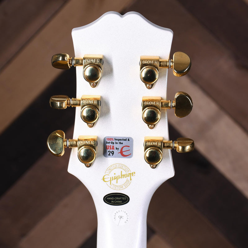 Epiphone 2018 Wildkat Royale With Bigsby And Roller Bridge Pearl White - Used