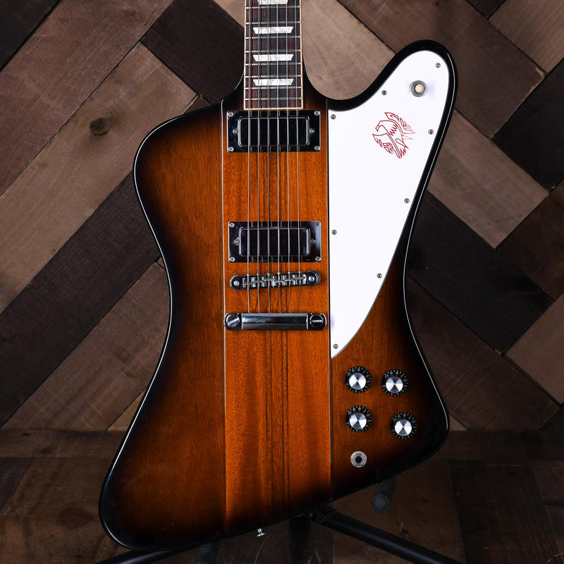 gibson firebird tobacco burst DISC Firebird, set mahogany neck with SlimTaper profile GIBSON FIREBIRD PLATYPUS TOBACCO SUNBURST