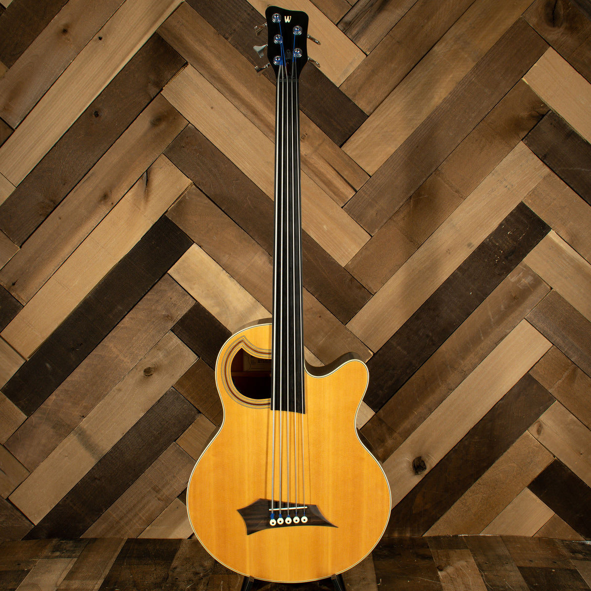 Warwick 2013 Rockbass Alien Standard Fretless 5 String Bass Guitar - Used