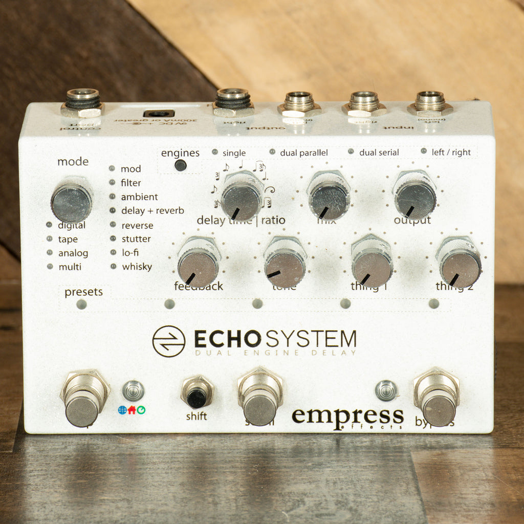 Empress Echosystem Dual Engine Delay Effect Pedal - Used