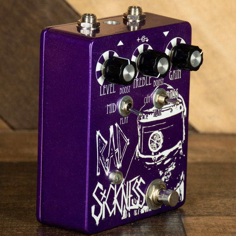 Electrofoods Ultd Rad Sickness 3x Silicon Active Booster Effect Pedal - Used