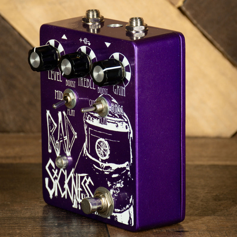 Electrofoods Ultd Rad Sickness 3x Silicon Active Booster Effect Pedal - Used