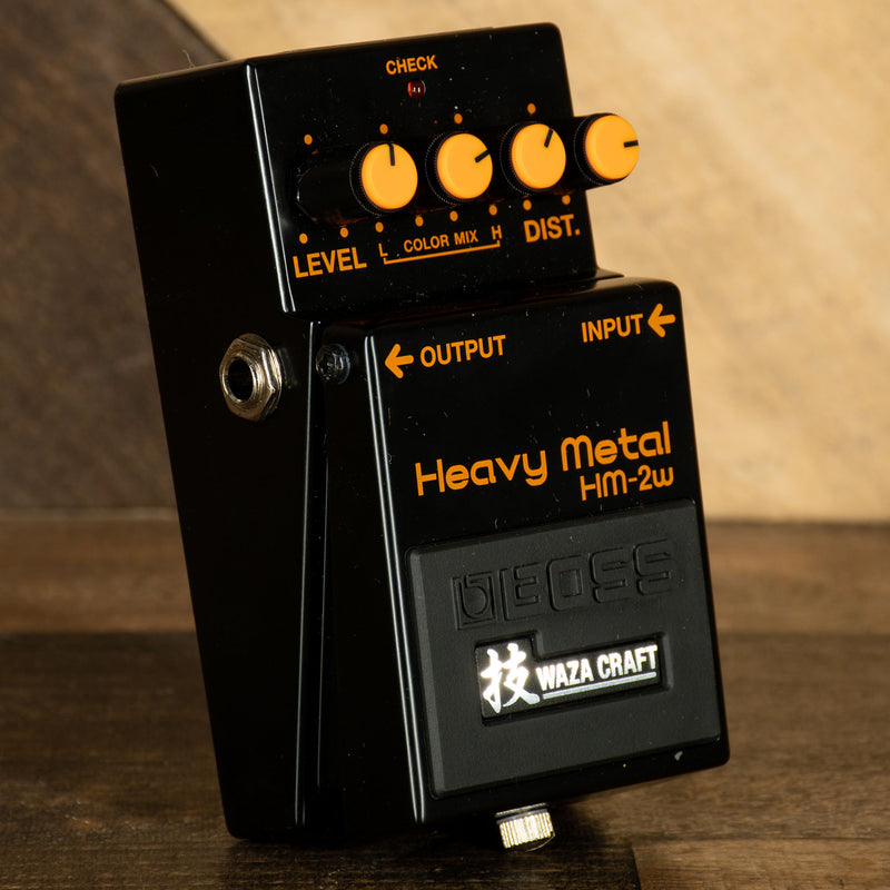 Boss HM-2W Waza Craft Heavy Metal Distortion Effect Pedal - Used