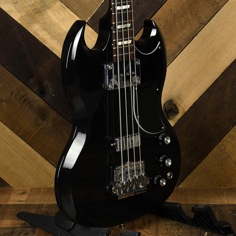 Gibson 2018 SG Standard Bass - Ebony With OHSC - Used