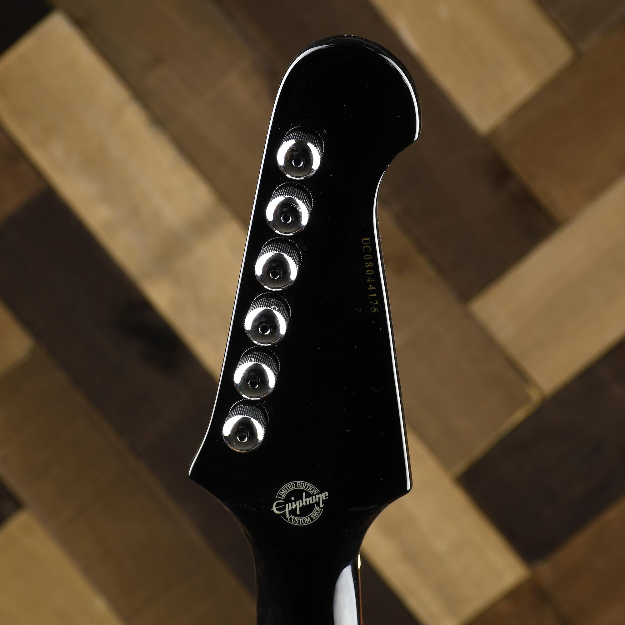 Epiphone Firebird Limited Custom Shop - Black - Used – Russo Music