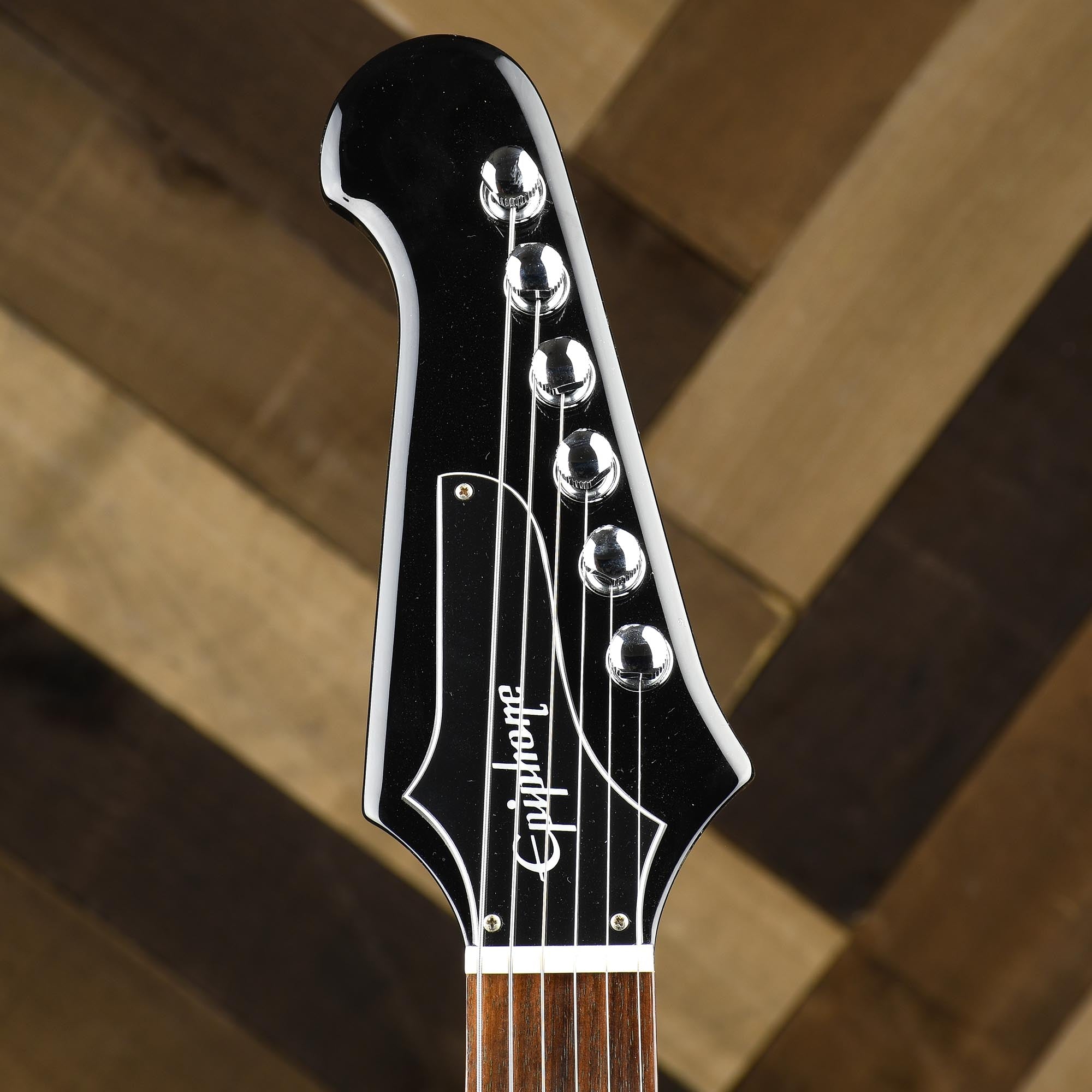 Epiphone Firebird Limited Custom Shop - Black - Used – Russo Music