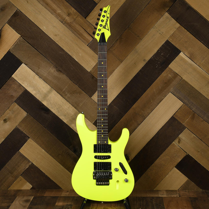 Ibanez S1XXV - Neon Yellow OHSC - Used