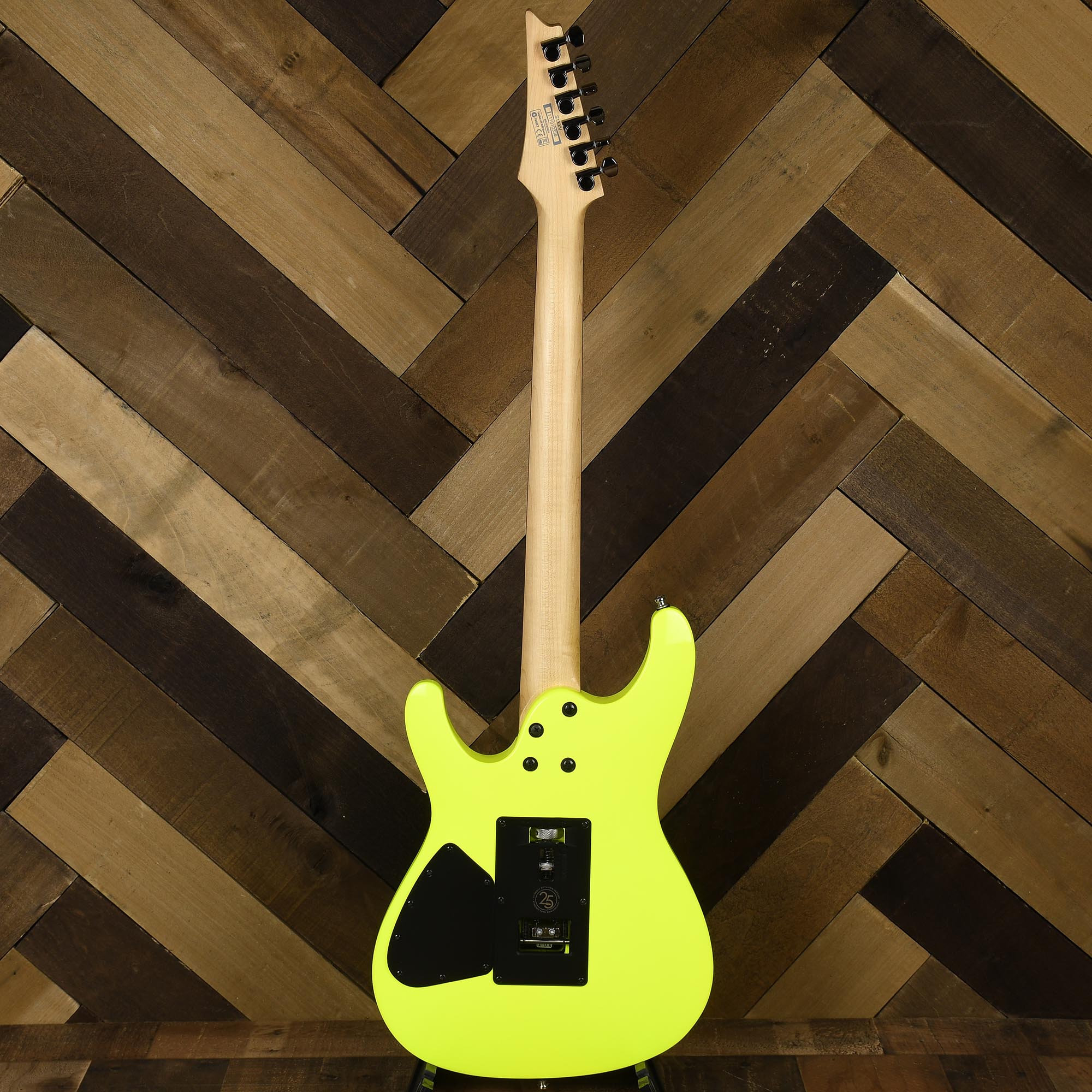 Ibanez S1XXV - Neon Yellow OHSC - Used – Russo Music
