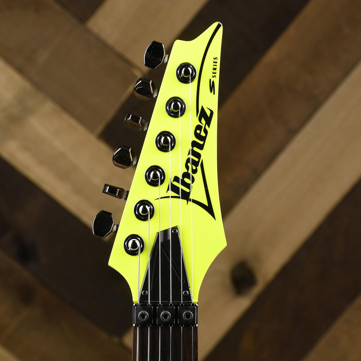 Ibanez S1XXV - Neon Yellow OHSC - Used