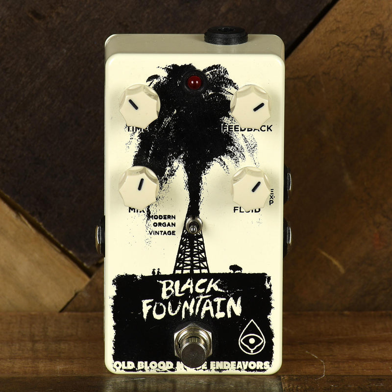 Old Blood Noise Black Fountain Delay With Box - Used