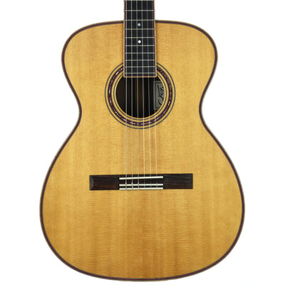 Fox Charles Fox Concert Sierra Nylon 000 Brazilian Natural - Used